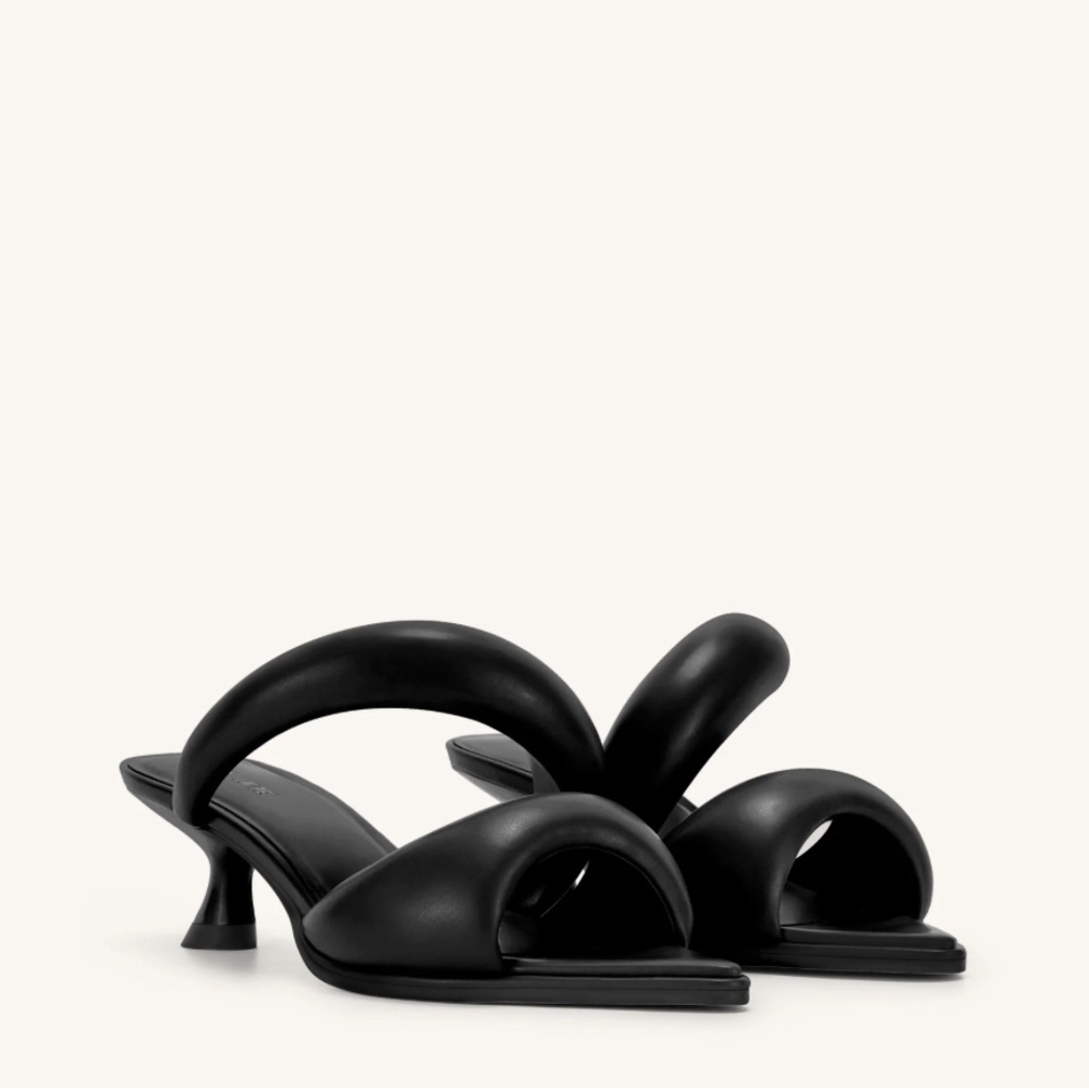 JW Pei Black Sara Mule